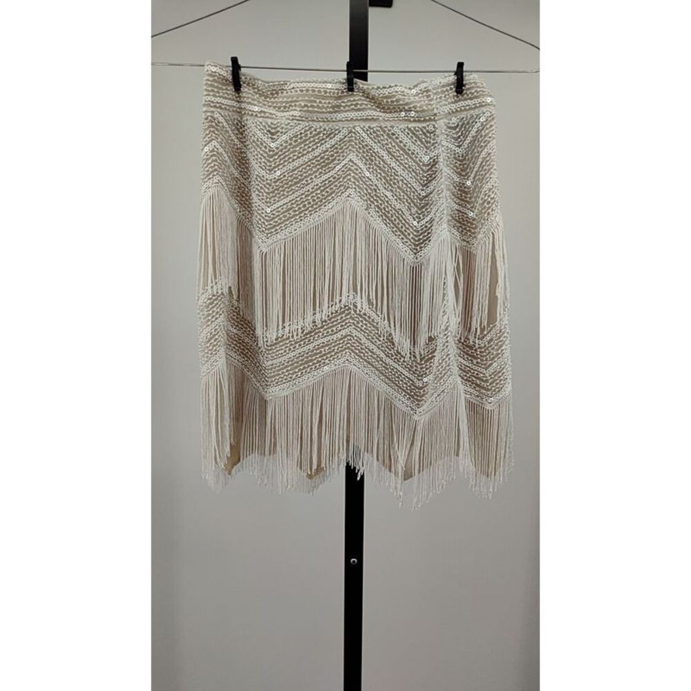 Lulus Tan Basic Skirt L
